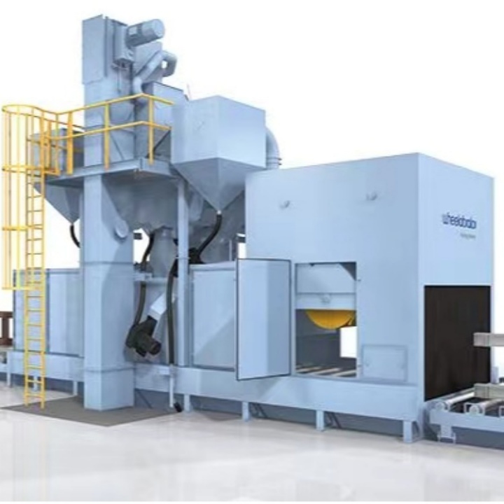 履帶拋丸機(jī)里面多少鋼砂_鑄造拋丸機(jī)履帶安裝視頻_鋼履帶拋丸打砂機(jī)