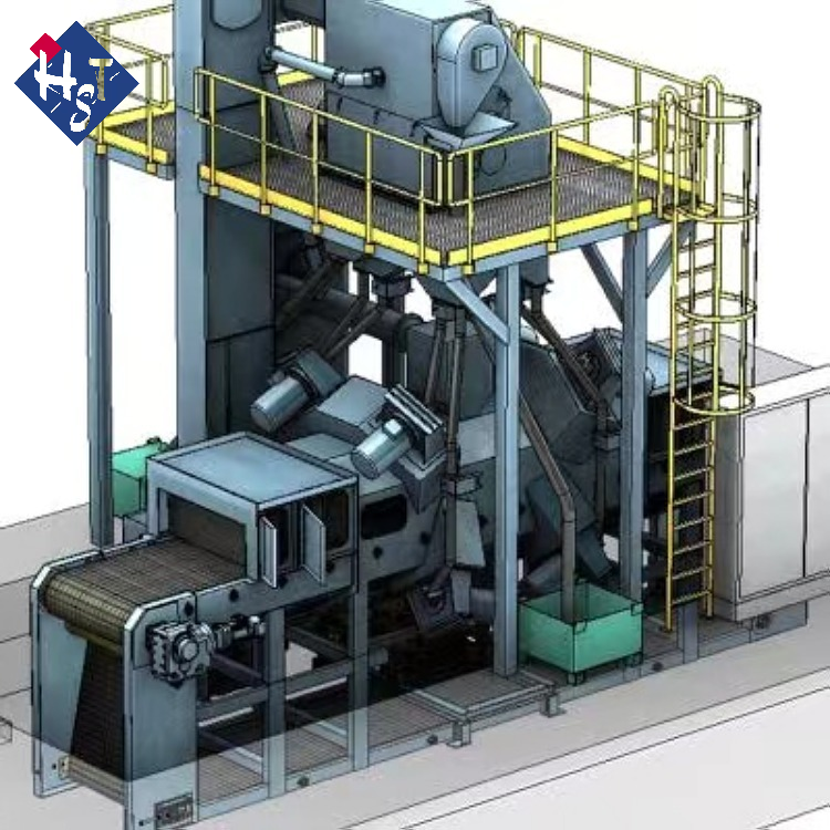 除銹打砂機(jī)設(shè)備_鋼結(jié)構(gòu)打砂除銹機(jī)_除銹鋼砂機(jī)結(jié)構(gòu)打磨視頻