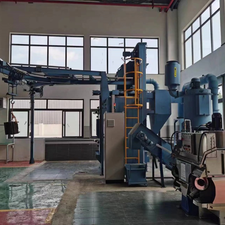 臺式除銹機_轉(zhuǎn)臺除銹機_除銹機除銹