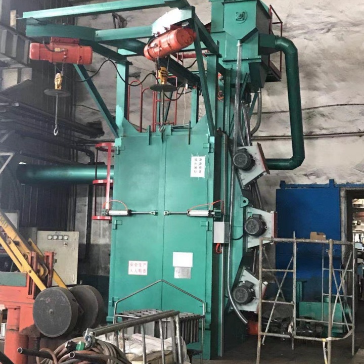 鋼砂除銹機_除銹打砂機設備_礦山機械打砂除銹機