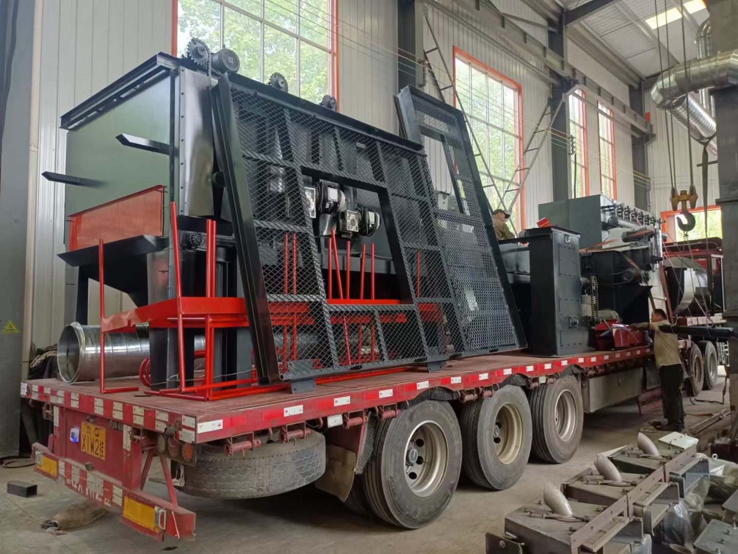 h鋼拋丸機工作原理_帶鋼拋丸機_角鋼拋丸機