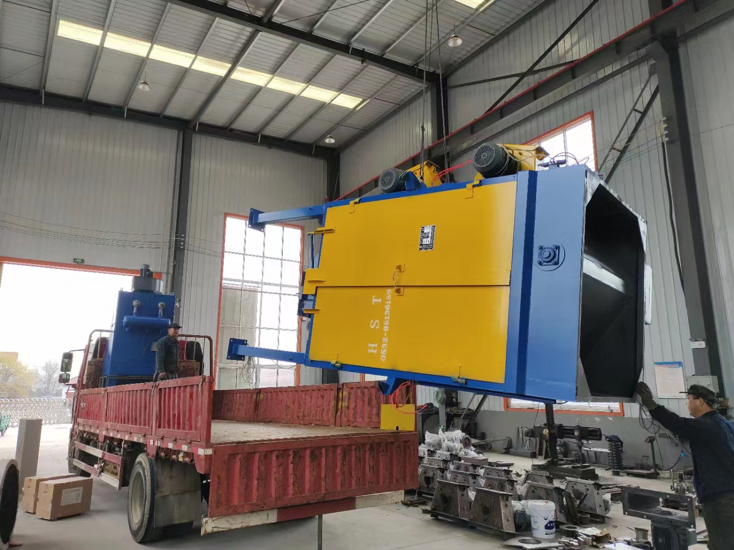 砂輪除銹機_醫療床體打砂除銹機_沙子除銹機