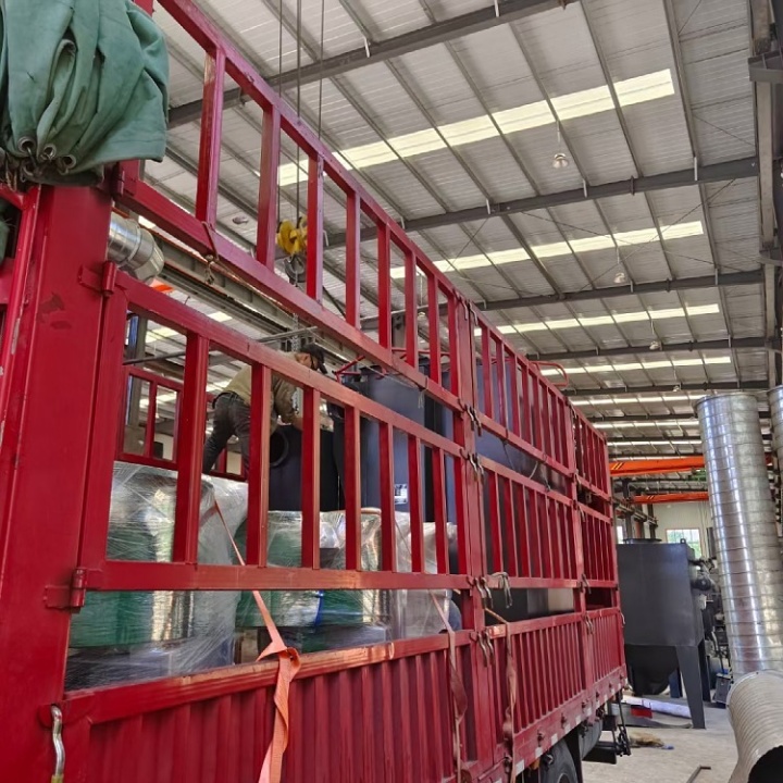 小型滾筒拋丸機_拋丸機滾筒篩圖片_滾筒式拋丸打砂機