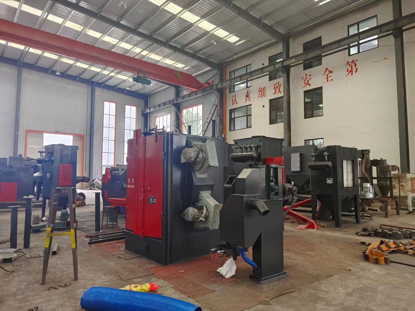 汽車打砂機_車架打砂清理機_清理車架砂機打油視頻